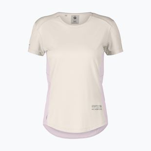 Дамска тениска за бягане SCOTT Endurance Tech cotton white/bliss pink