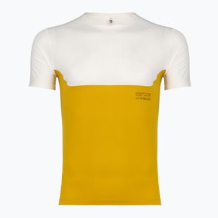 Мъжка тениска за бягане SCOTT Endurance Tech white/sundial yellow