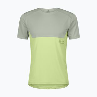 Мъжка тениска за бягане SCOTT Endurance Tech spray grey/acid yellow