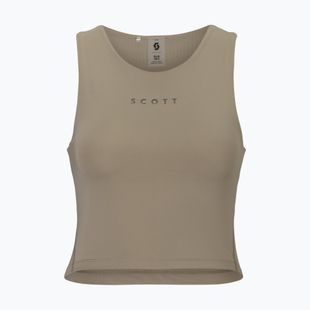 Тренировъчен топ SCOTT Endurance Crop toast beige