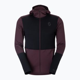 Мъжки поларен суитшърт SCOTT Defined Light Hoody cocoa red/black