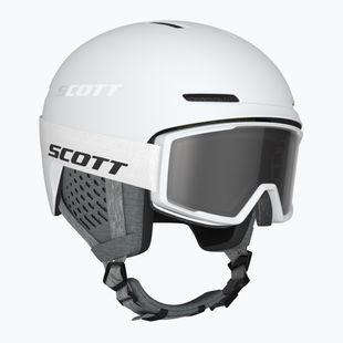Скиорска каска SCOTT Track + Gogle Trace white