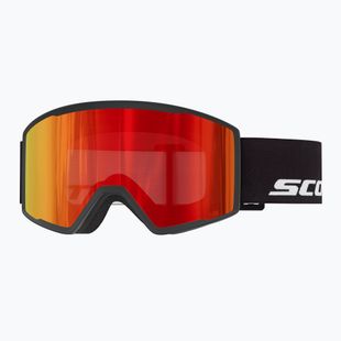 Скиорскa маска SCOTT Trace Pro black/red chrome