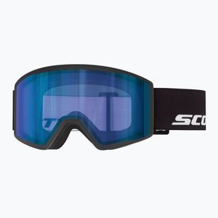 Скиорскa маска SCOTT Trace Pro black/blue chrome