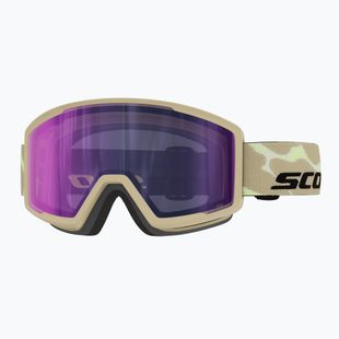 Скиорскa маска SCOTT Trace Pro Comact Light Sensitive S2-4 mojave beige/amp ls blue chrome