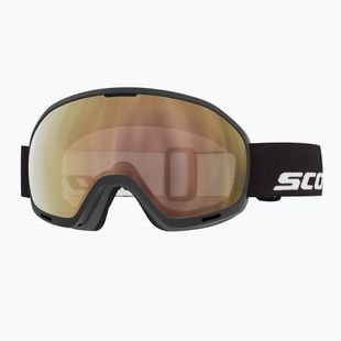 Скиорскa маска SCOTT Unlimited II OTG LS black/amp ls cinnamon chrome