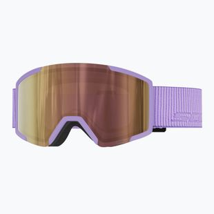 Скиорскa маска SCOTT Shield LS sherbet purple/amp ls cinnamon chrome