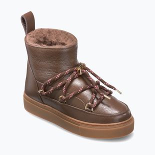 Дамски ботуши за сняг INUIKII Full Leather Gloss brown