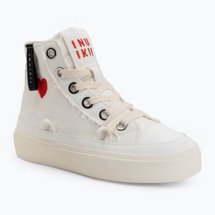 Дамски обувки INUIKII Matilda High Top Distressed cream