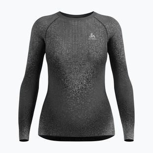 Дамска термоактивна блуза с дълъг ръкав Odlo Performance Warm Blackcomb Bl Top Crew Neck black
