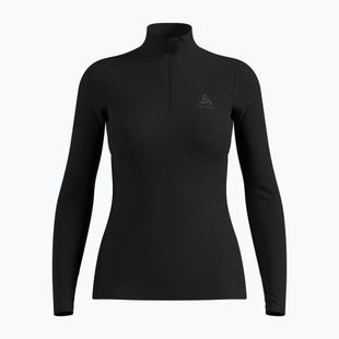 Дамски термоактивен суитшърт ODLO Merino 200 Bl Top Turtle Neck black