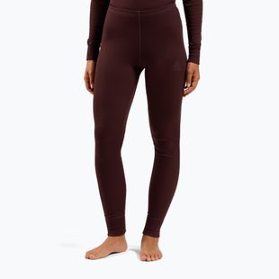 Дамски термо панталони ODLO Active Warm Bl Bottom Long fudge