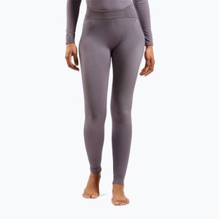 Дамски термо панталони ODLO Performance Warm Bl Bottom Long gray ridge