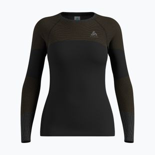 Дамска термоактивна блуза с дълъг ръкав ODLO Fundamentals Performance Warm Bl Top Crew Neck black
