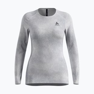 Дамска термоактивна блуза ODLO Active Warm X Pow Bl Top Crew Neck odlo silver grey
