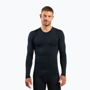 Мъжки термоактивен суитшърт ODLO Performance Warm Bl Top Crew Neck black