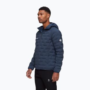 Мъжко ватирано яке Mammut Sender IN Hooded Jacket Men marine