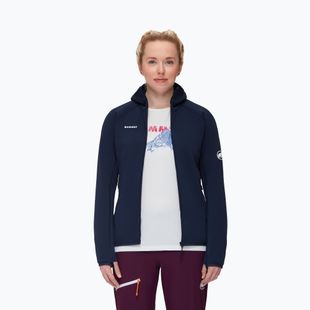 Дамски суитшърт за трекинг Mammut Aconcagua ML Hooded Jacket Women marine