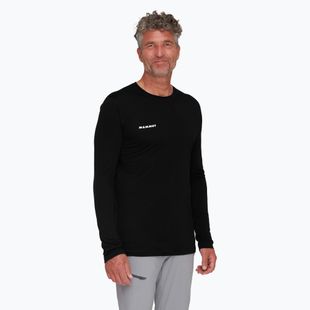 Мъжка блуза с дълъг ръкав Mammut Tree Wool FL black 01690