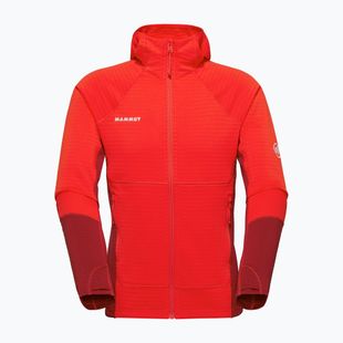 Мъжки суитшърт Mammut Taiss ML Hooded mammut red/dark mammut