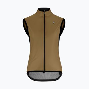Дамска жилетка за колоездене ASSOS Uma GT Wind C2 W bronze ash