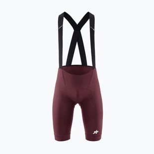 Мъжки шорти за колоездене ASSOS Mille GT S11 Bib Shorts burgundy red