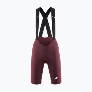 Дамски шорти за колоездене ASSOS Uma GT S11 Bib Shorts W burgundy red