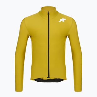 Мъжка велосипедна блуза с дълъг ръкав ASSOS Mille GT Spring Fall Jersey S11 golden yellow