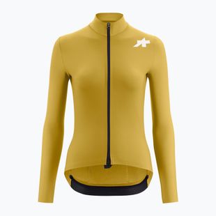 Дамска велосипедна блуза с дълъг ръкав ASSOS Mille GT Spring Fall Jersey S11 golden yellow