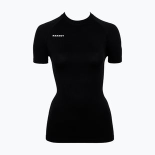 Дамска термоактивна тениска Mammut All-Mountain Seamless BL Mid black/white