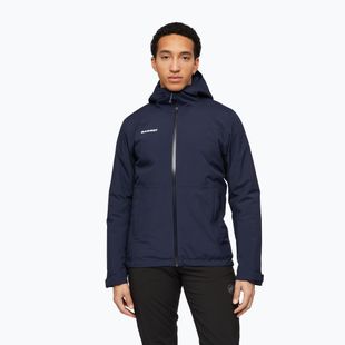 Мъжко яке за дъжд Mammut Linard HS Thermo Hooded Jacket Men marine