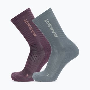 Чорапи Mammut Multisport Crew Socks 2 pack paloja/strata