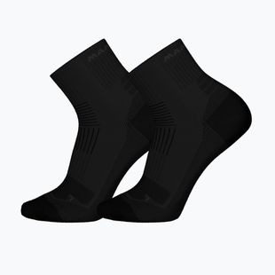 Чорапи Mammut Multisport Quarter Socks 2 pack black/black
