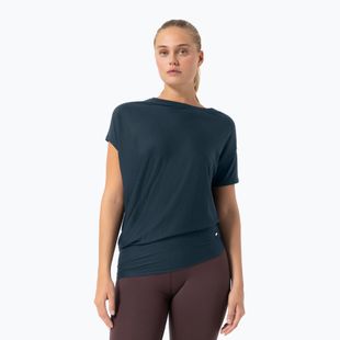 Дамска тениска за йога super.natural Yoga Loose Tee blueberry