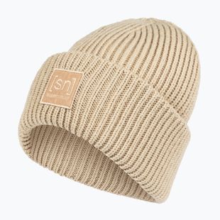 Зимна шапка super.natural KriTeeini Beanie white pepper