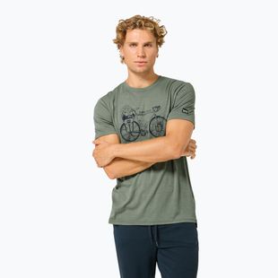 Мъжка тениска Super.Natural Wander Wheel Tee eucalyptus/blueberry