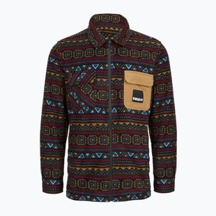 Мъжка риза ThirtyTwo Rest Stop Zip Up maroon