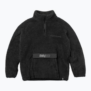 Мъжки поларен суитшърт ThirtyTwo Rest Stop Pullover black