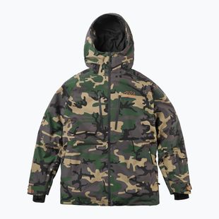 Мъжко яке за сноуборд ThirtyTwo TM Recycled X Fava camo