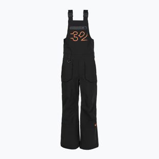 Детски панталони за сноуборд ThirtyTwo Basement Bib black/orange