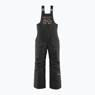 Детски панталони за сноуборд ThirtyTwo Basement Bib black/orange