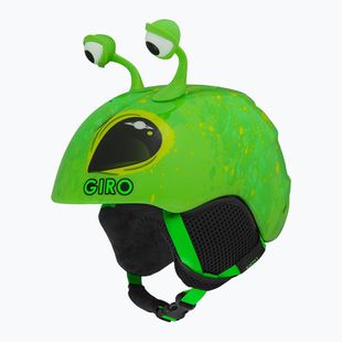Детска скиорска каска Giro Launch Plus Bright Green Alien
