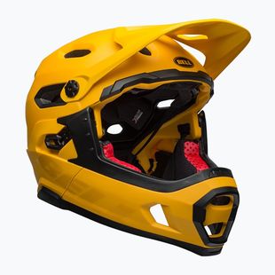 Велосипедна каска Bell FF Super DH MIPS Spherical matte gloss yellow/black