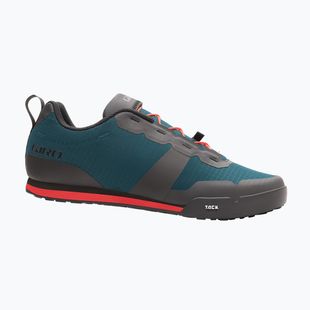 Мъжки обувки на платформа за колоездене Giro Tracker Fastlace harbor blue/bright red
