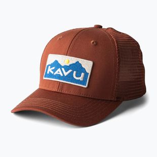 KAVU Above Standard бейзболна шапка от череша и махагон