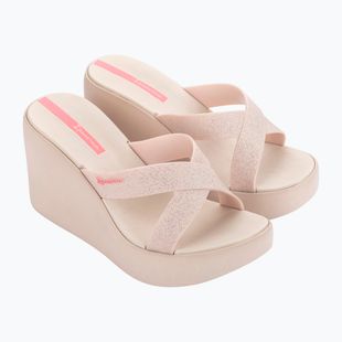 Дамски чехли Ipanema High Fashion II Slide beige/glitter/pink