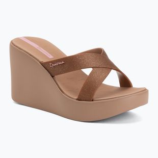 Дамски чехли Ipanema High Fashion II Slide brown/glitter/pink