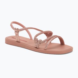 Дамски сандали с плочки Ipanema Solar Glow Sand pink/glitter/brown