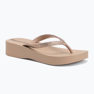 Джапанки Ipanema Mesh Chic Plat beige/glitter beige за жени