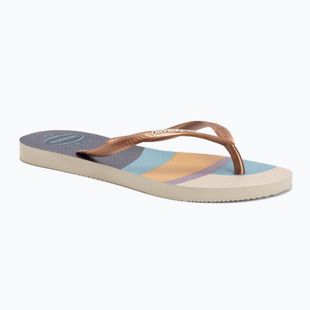 Джапанки Havaianas Slim Palette Glow beige за жени